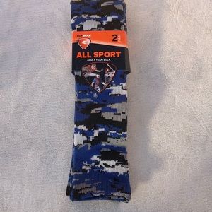 SofSole Camo Socks All Sport Adult Team Sock-Two Pairs Sz. 5-9.5 Men’s